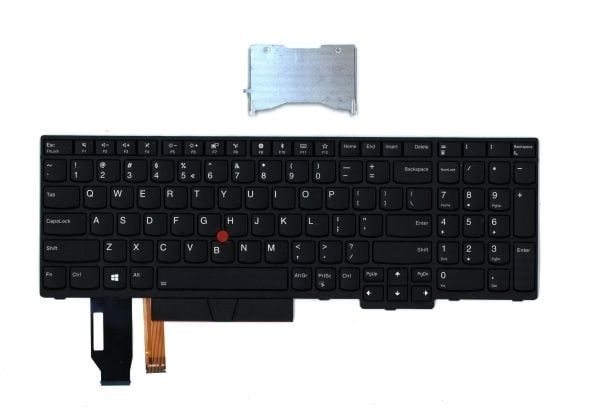 Lite-On - Erstatningstastatur for bærbar PC - med Trackpoint - bakbelysning - QWERTY - USA - FRU