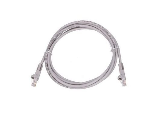 Extralink - Koblingskabel - RJ-45 (hann) til RJ-45 (hann) - 5.3 mm - UTP - CAT 5e - innendørs, formstøpt, uten hindringer - grå