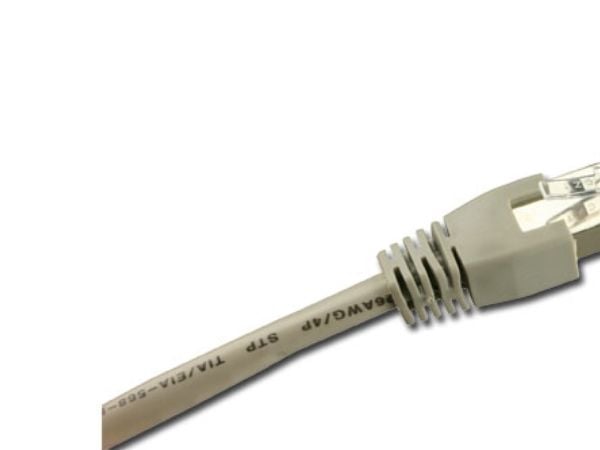 Sharkoon - Koblingskabel - RJ-45 (hann) til RJ-45 (hann) - 5 m - CAT 6 - grå