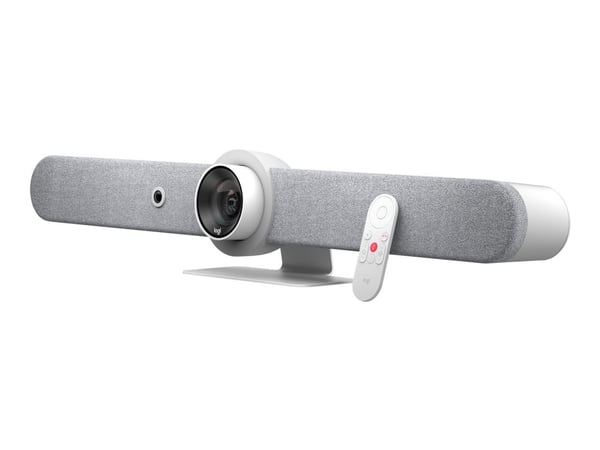 Logitech Rally Bar - Videokonferanseinnretning - Zoom Certified - hvit - power adapter included