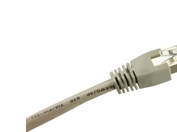 Sharkoon - Koblingskabel - RJ-45 (hann) til RJ-45 (hann) - 1 m - SFTP - CAT 6 - grå