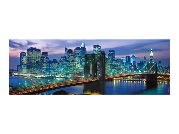 Clementoni High Quality Collection Panorama - New York Brooklyn Bridge - puslespill - 1000 deler