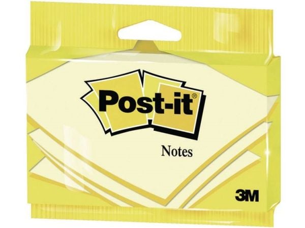 3M Post-It 7100172279 76 mm x 127 mm Gul 100 Blad