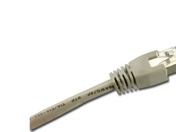 Sharkoon - Koblingskabel - RJ-45 (hann) til RJ-45 (hann) - 10 m - SFTP - CAT 6 - grå