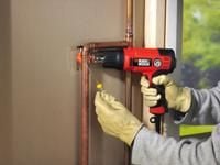 Black & Decker KX2200K, Sort, Rød, 720 l/min, 645 °C, 360 l/min, 65 °C, AC
