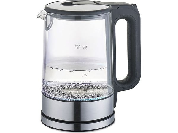 Vattenkokare MAESTRO MR-053-GRAY glas 1,7 l 2200 W (MR-053-GREY)