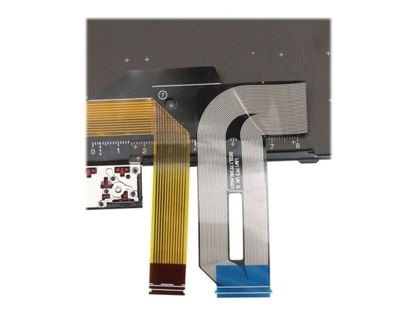 Chicony - Erstatningstastatur for bærbar PC - bakbelysning - Fransk - svart - for ThinkPad P14s Gen 1 20S4, 20S5; T14 Gen 1 20UD, 20UE