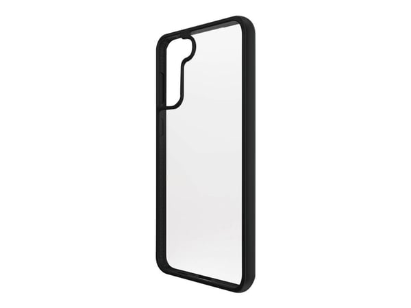 PanzerGlass ClearCase - Black Edition - baksidedeksel for mobiltelefon - herdet glass, termoplast-polyuretan (TPU) - svart, blank - for Samsung Gal...