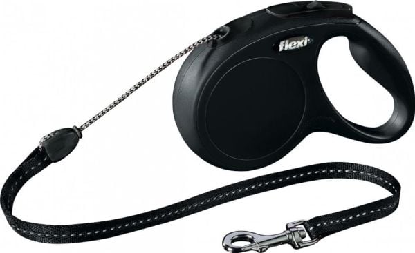 flexi New Classic snor M, 5M, 20KG, sort