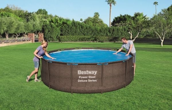 Bestway 58242, Aurinkosuoja, sininen, 3,66 m, 955 g, Läpipainopakkaus, 380 mm