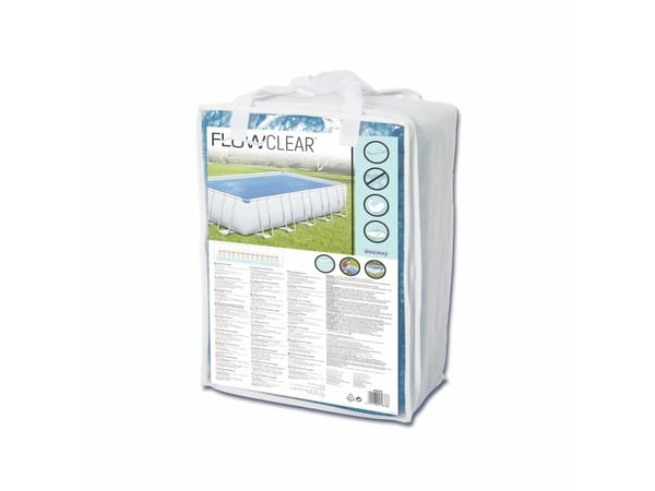 Bestway Solar Pool overdækning 6.40m x 2.74m/7.32m x 3.66m