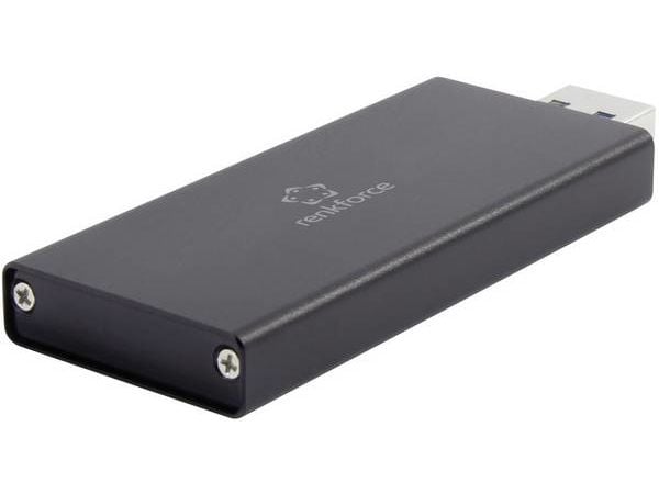 Renkforce RF-4521561, 2.0/3.2 Gen 1 (3.1 Gen 1), Svart