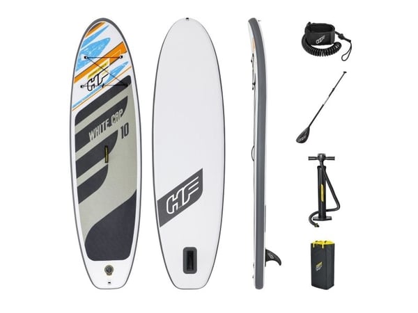 Bestway Hydro-Force SUP Paddle Board 3,05m x 84cm x 12cm White Cap-sett