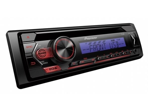 Pioneer DEH-S120UBB - Vogn - CD-mottaker - i instrumentbordet - Enkelt-DIN - 50 watt x 4