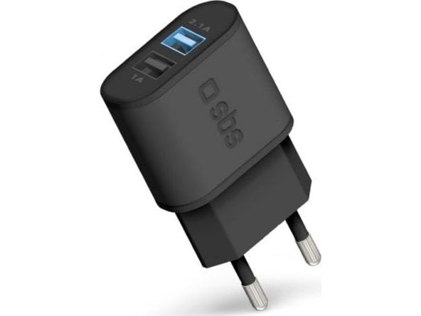 SBS TETR2USB31AFAST, Sisätila, AC, 5 V, Musta