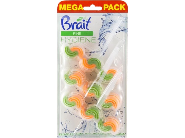 Brait Hygiene & Fresh toalettavfetting 2-fase furu 1 stk (3x45 g)