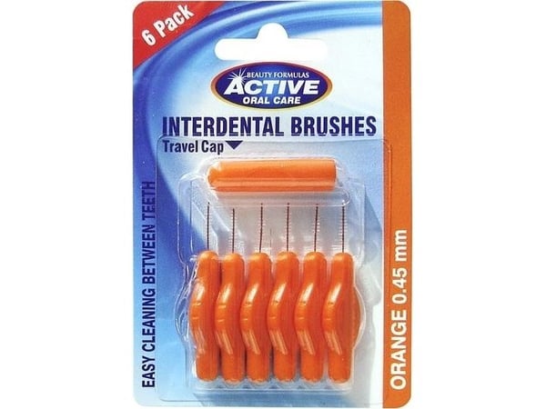Active Oral Care Active Oral Care Interdental rengjøringsmidler 0,45 mm 6 stk.