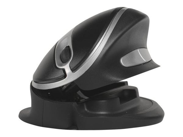 BakkerElkhuizen Oyster - Mus - höger- och vänsterhänta - 5 knappar - kabelansluten - USB