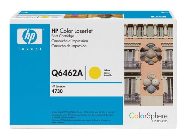 HP 644A Yellow Original LaserJet Toner Cartridge, 12000 sivua, Keltainen, 1 kpl