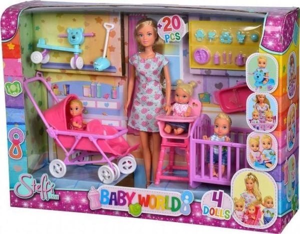 Simba Toys 105736350, Motedukke, Hunkjønn, 3 år, Jente, 29 mm, Flerfarget Simba Toys 105736350, Motedukke, Hunkjønn, 3 år, Jente, 29 mm, Flerfarget