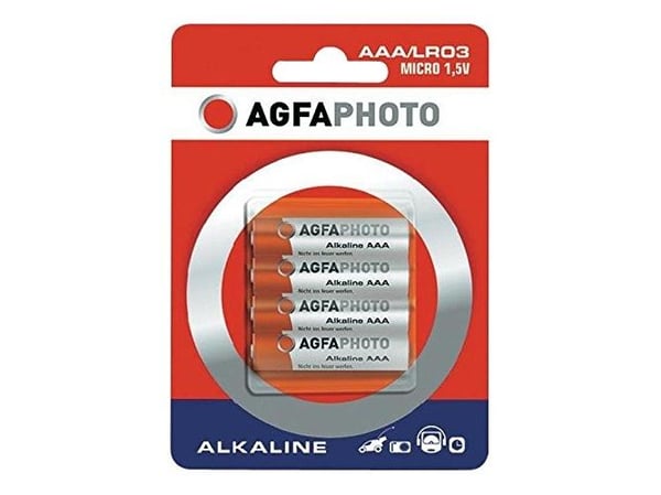 AgfaPhoto - Paristo 4 x AAA - alkaliparisto