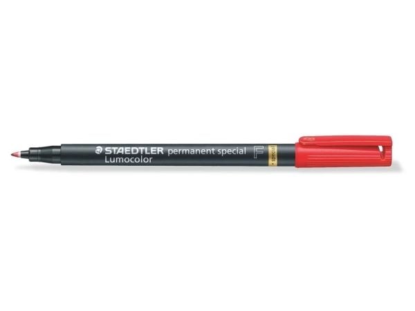 Staedtler Lumocolor 319, Hienojakoinen, 1 väriä, Punainen, 0,6 mm, Polypropeeni (PP)