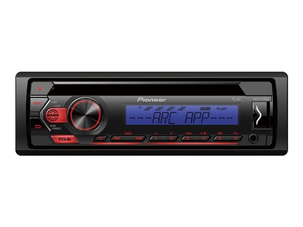Pioneer DEH-S120UBB - Vogn - CD-mottaker - i instrumentbordet - Enkelt-DIN - 50 watt x 4
