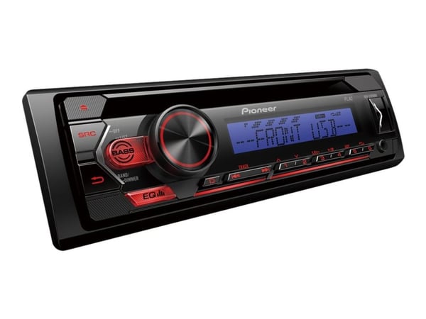 Pioneer DEH-S120UBB - Bil - CD-modtager - korvakäytävään asennettava - Single-DIN - 50 watt x 4