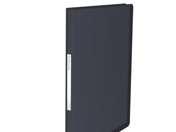 Esselte Vivida displaybog PP 80 lommer VIVIDA sort - (5 stk.)