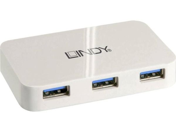 Lindy 43143, USB 3.2 Gen 1 (3.1 Gen 1) Type-A, USB 3.2 Gen 1 (3.1 Gen 1) Type-A, 5000 Mbit/s, Hvit, Windows 2000, Windows 7 Home Basic, Windows 7 H...