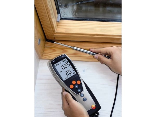 Testo 0560 4351, Digitalt, Rektangulær, AA, -20 - 50 °C, -30 - 70 °C, 74 mm