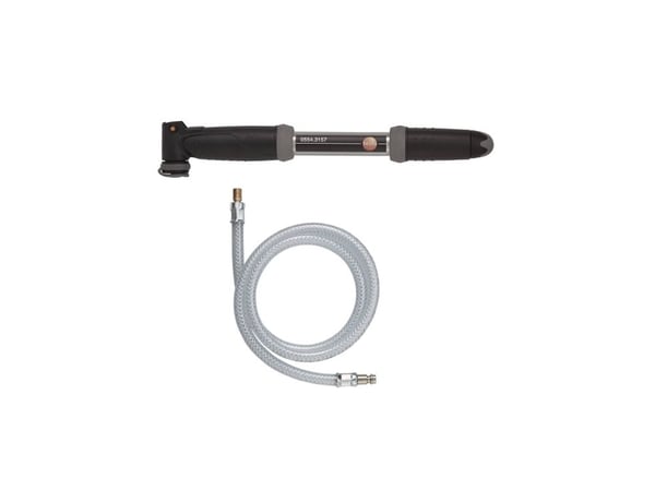 Testo 0554 3157, Luftpumpe (hånddrevet), Universell, Sort, Sølv, I-type grep