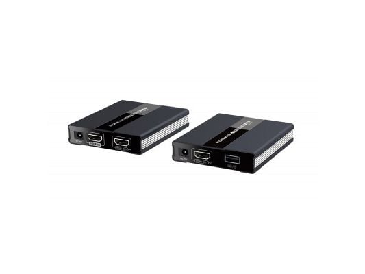 TECHly HDMI KVM Extender on network cable - Sender og mottaker - KVM / lydutvider - HDMI - opp til 60 m