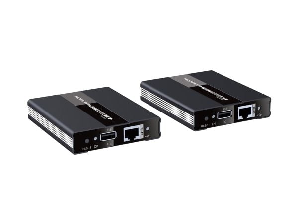 TECHly HDMI KVM Extender on network cable - Sender og mottaker - KVM / lydutvider - HDMI - opp til 60 m