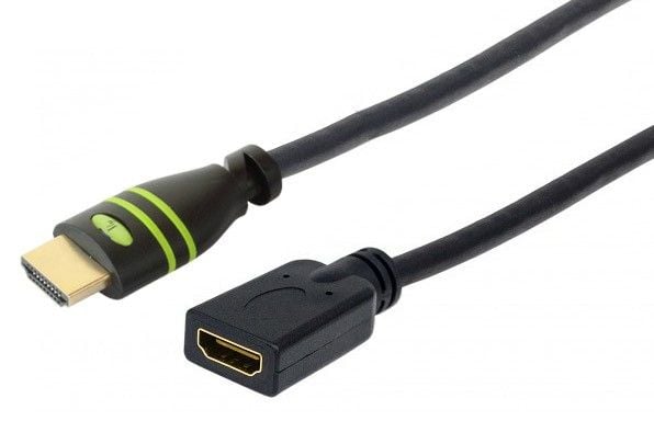 Techly ICOC-HDMI-4-EXT075, 7,5 m, HDMI typ A (standard), HDMI typ A (standard), 3D, 10 Gbit/sek, svart