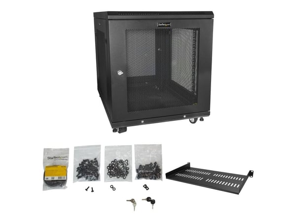 Startec Rack Lock Startech 12U Server Rack Cabinet, 4-Post Adjustable Depth (2