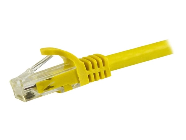 StarTech.com 7.5m CAT6 Ethernet Cable, 10 Gigabit Snagless RJ45 650MHz 100W PoE Patch Cord, CAT 6 10GbE UTP Network Cable w/Strain Relief, Yellow, ...