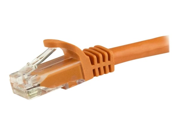 StarTech.com N6PATC15MOR, 15 m, Cat6, U/UTP (UTP), RJ-45, RJ-45, Oranssi