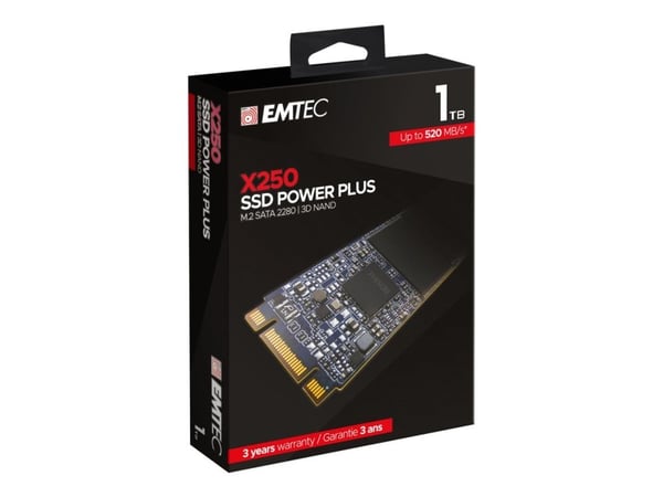 Emtec X250 960 GB M.2 2280 SATA III SSD (ECSSD1TX250)