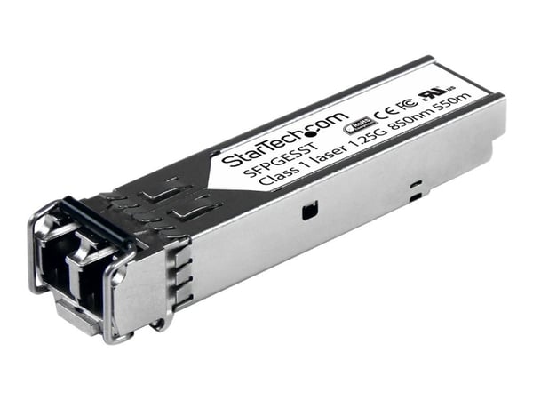 Startech Cisco SFP-GE-S Compatible SFP Module, 1000BASE-SX, 1GbE Multimode Fiber MMF Optic Transceiver, 1GE Gigabit Ethernet SFP, LC 550m, 850nm, D...