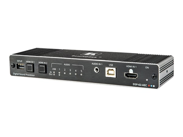 Kramer Electronics DSP-62-AEC, AV-matriisikytkin, 3840 x 2160 pikseliä, 18 Gbit/s, Musta, Alumiini, CE, FCC Kramer Electronics DSP-62-AEC, AV-matriisikytkin, 3840 x 2160 pikseliä, 18 Gbit/s, Musta, Alumiini, CE, FCC