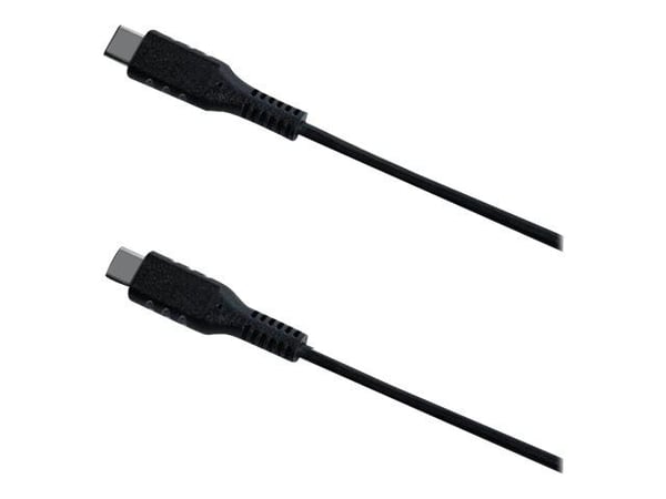Celly - USB-kabel - USB-C (hane) till USB-C (hane) - 3 A - 1 m - USB Power Delivery (60W) - svart