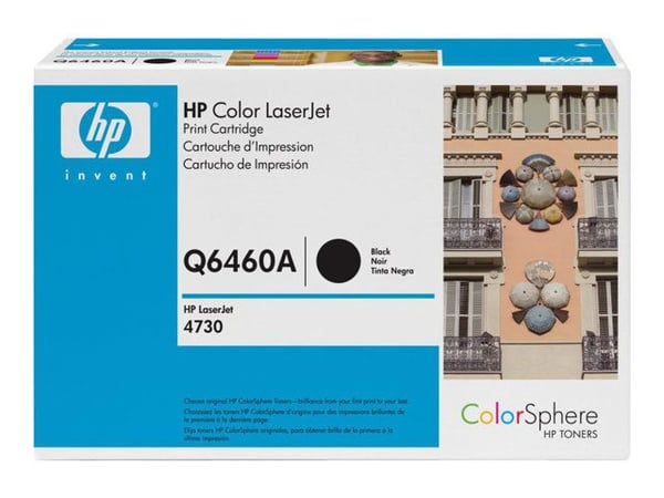 HP 644A - lajittelu - alkuperäinen - LaserJet - tonerpatron (Q6460A) - Color LaserJet 4730mfp, 4730x, 4730xm, 4730xs, CM4730, CM4730f, CM4730fm, CM...