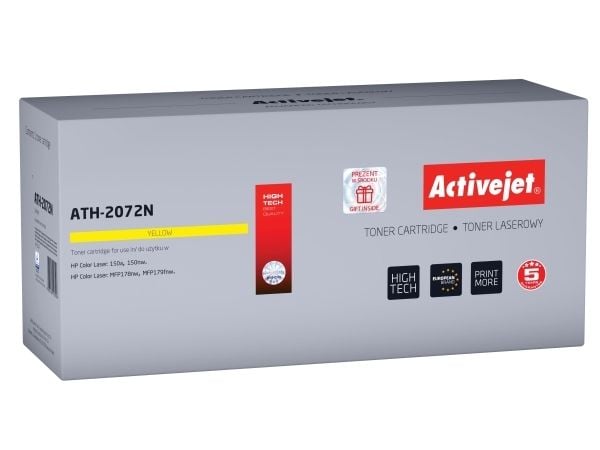 Activejet ATH-2072N, 700 sivua, Keltainen, 1 kpl
