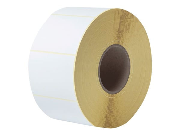Brother - Ubelagt - hvit - 102 x 74 mm 2940 etikett(er) (1 rull(er) x 2940 stanseskårne etiketter (en pakke 4) - for Brother TJ-4020TN, TJ-4120TN, ...