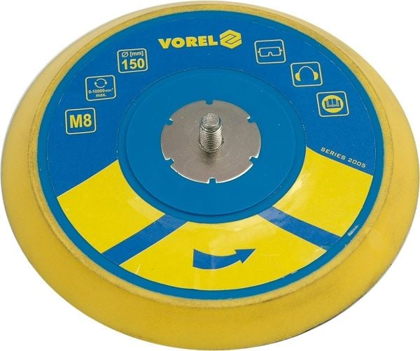 Vorel skive for pneumatisk sliper 150mm 81115