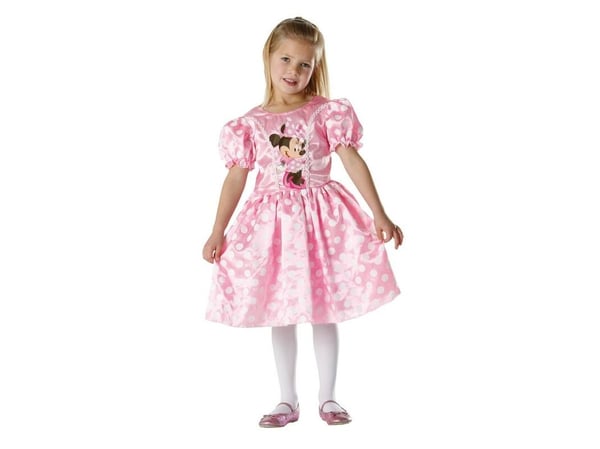 Disney Junior Minnie Mouse Classic Pink Kostume (3-9 år)(Str. 128/L)