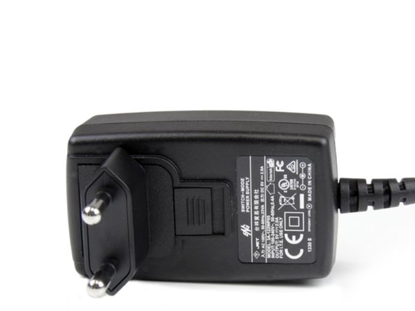 StarTech Spare 5V EU DC Power Adapter - Strømadapter - AC 100-240 V - svart - for P/N: SV231USBGB, SV431USBGB