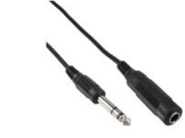 MicroConnect - Forlængerkabel til audio - stereostik hun til stereostik han - 5 m