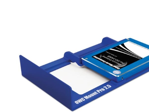 OWC Mount Pro - Uttagbar harddiskramme - 2.5" - fra 3,5" til 2,5" - blått pulverbelegg